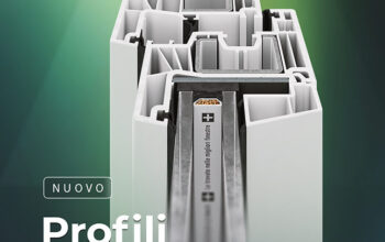 IT_head Nuovi profili in classe A da oggi verrà utilizzato per tutte le forniture serramenti il profilo sopra indicato, escludendo l'utilizzo del profilo con PVC riciclato.