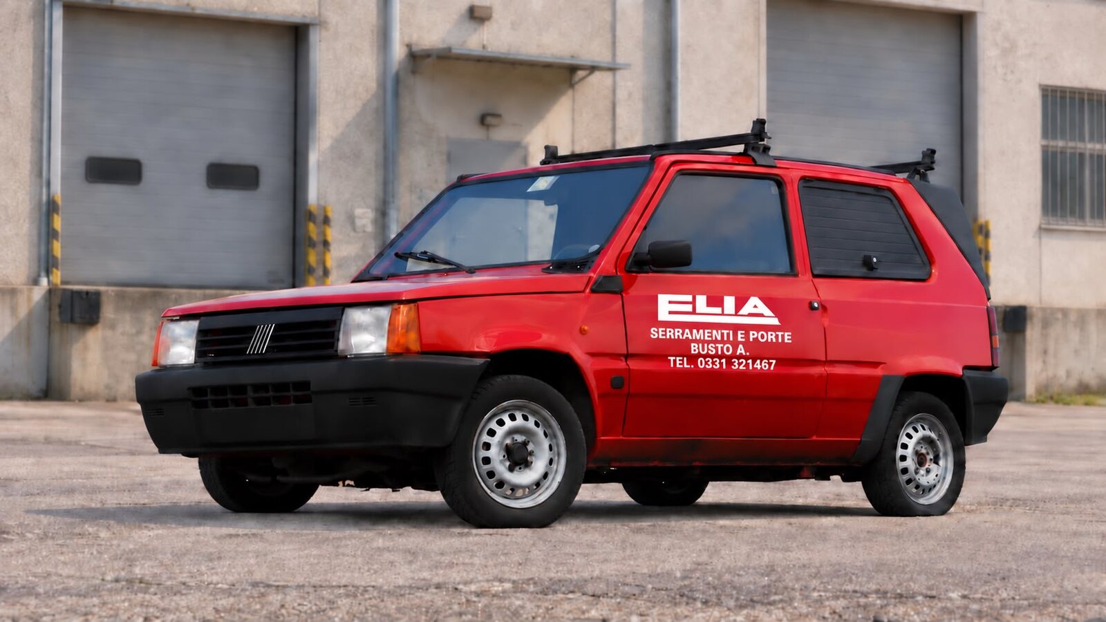 Mezzo aziendale Elia Serramenti, anno 1993